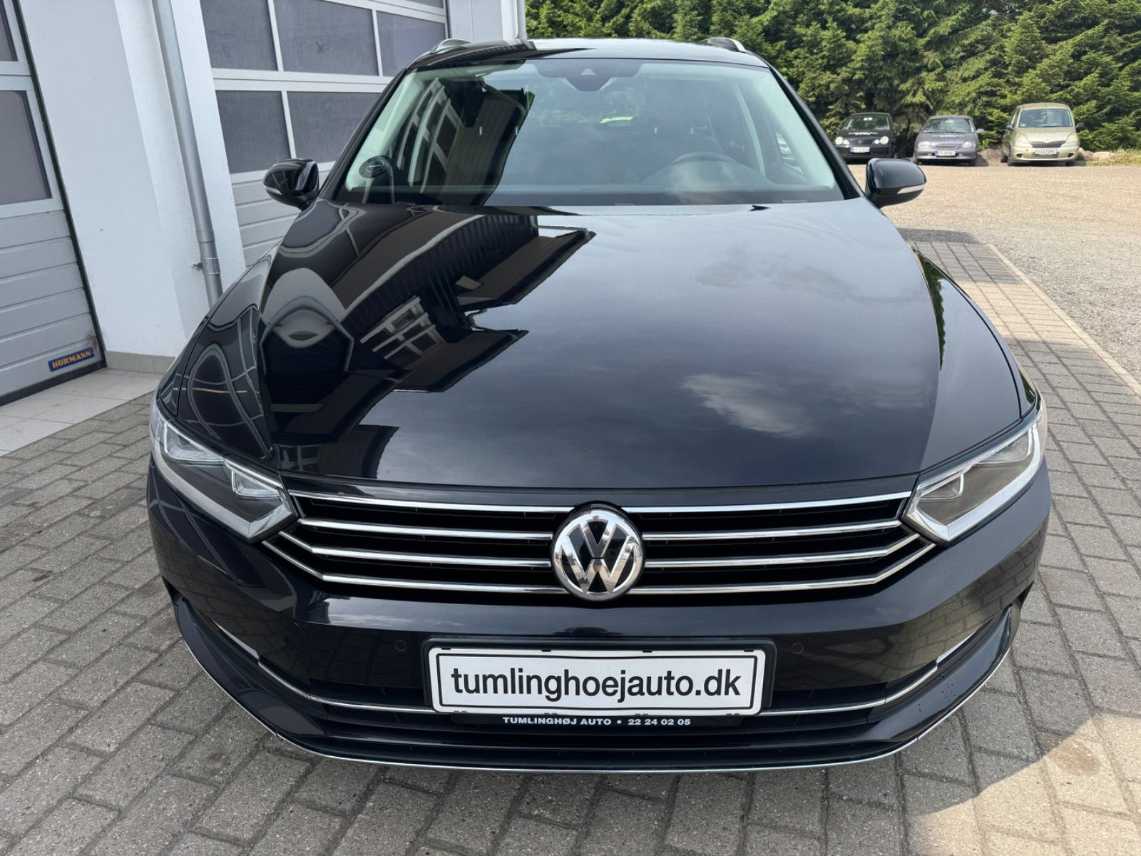 Sort VW Passat fra 2019