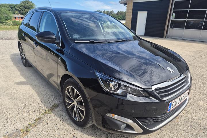 Sort Peugeot 308 fra 2016