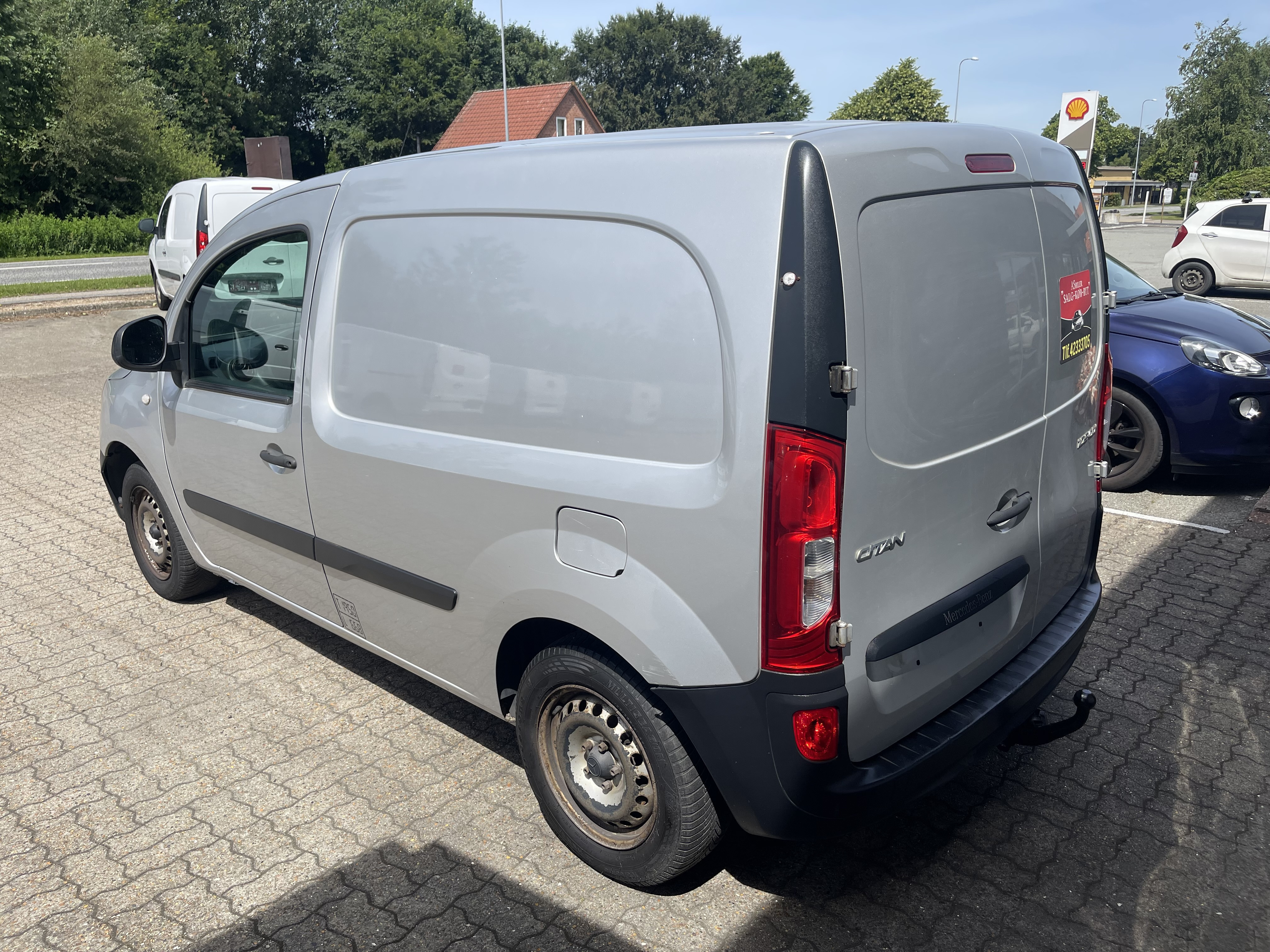 Sølv Mercedes Citan fra 2012