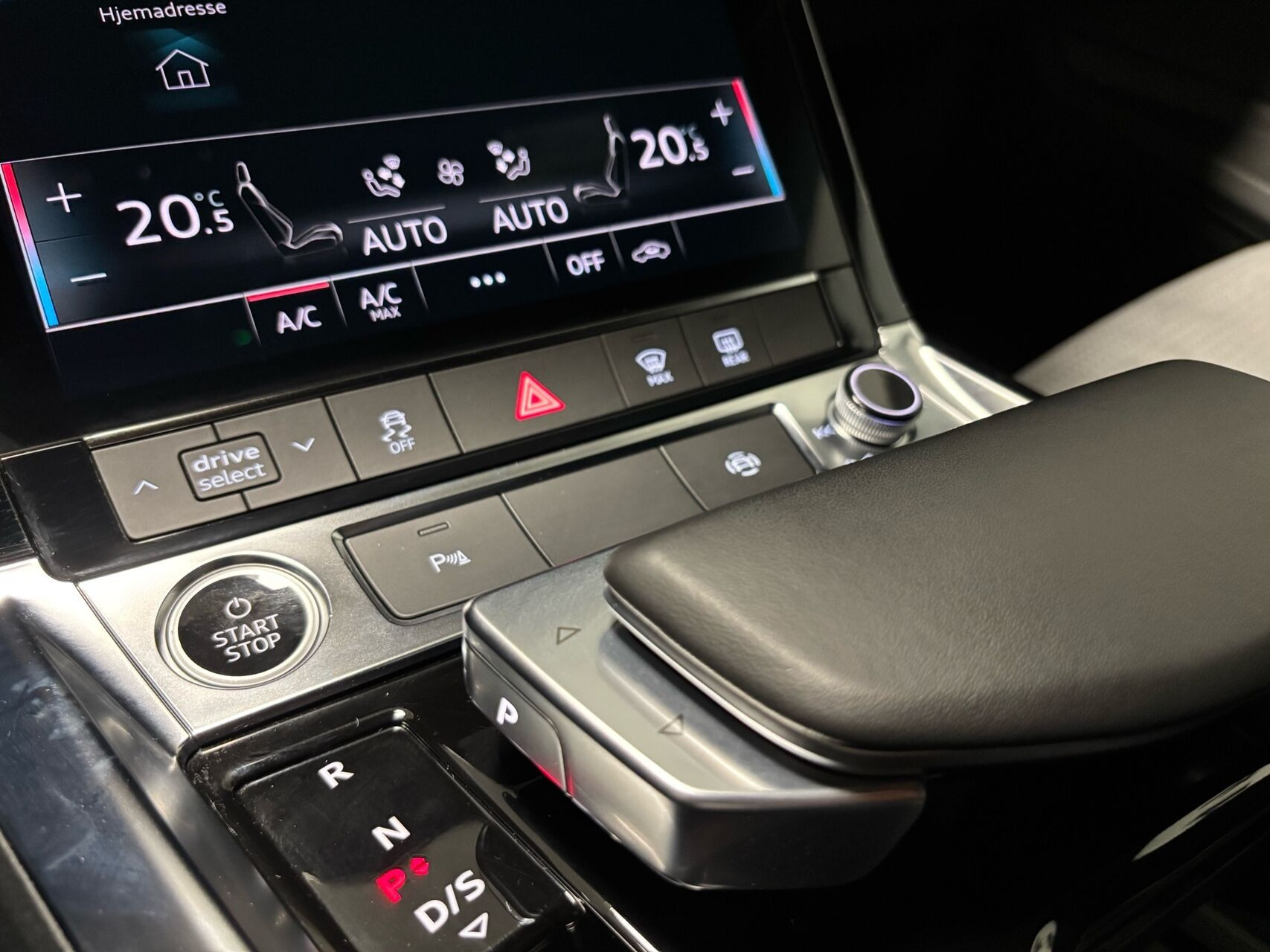 Sort Audi e-tron fra 2022
