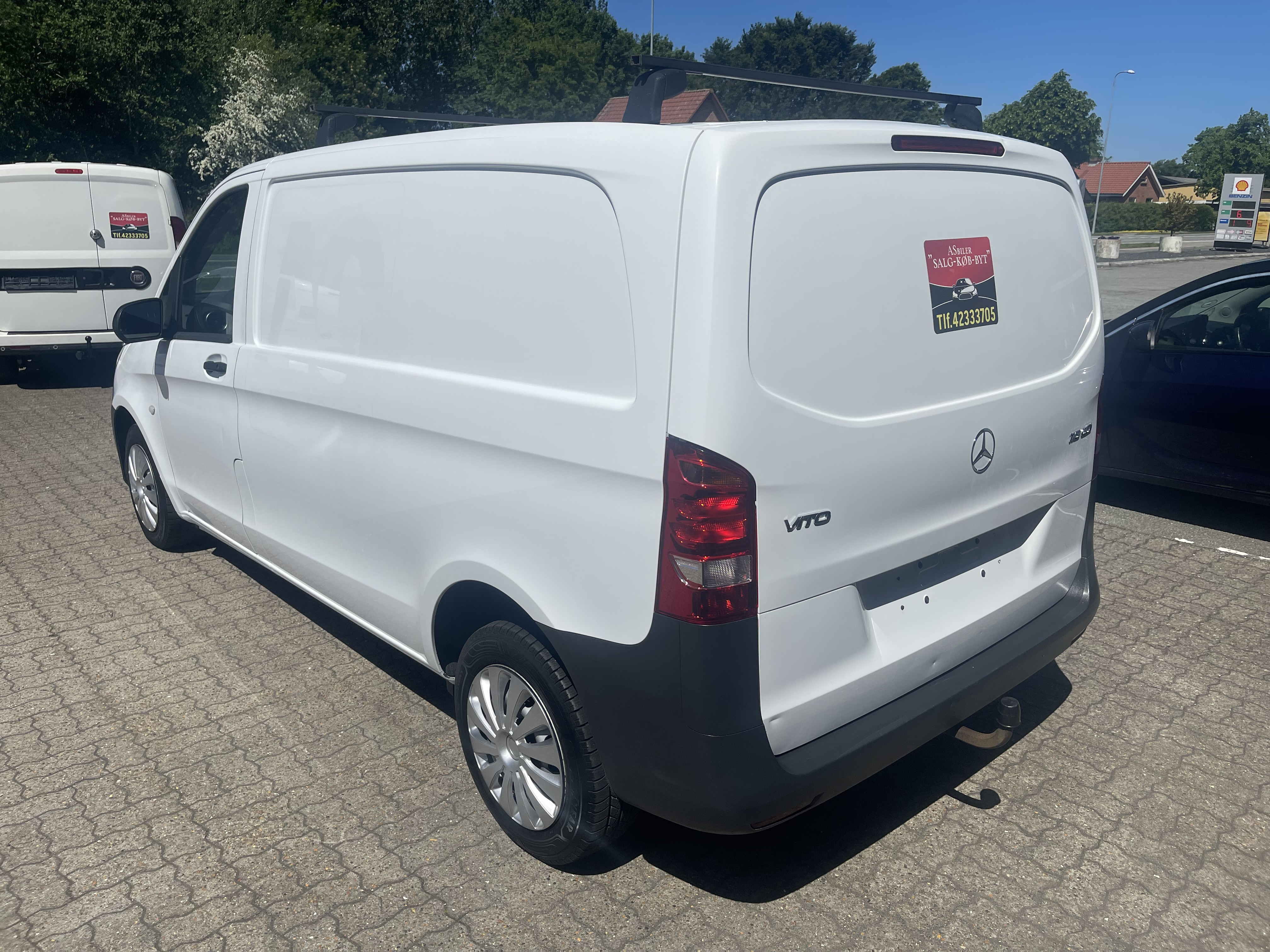 Hvid Mercedes Vito fra 2020
