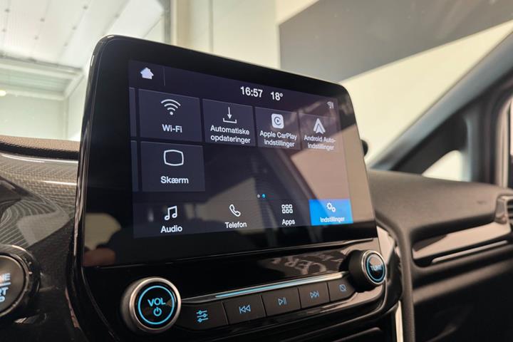 Grå Ford Fiesta fra 2019