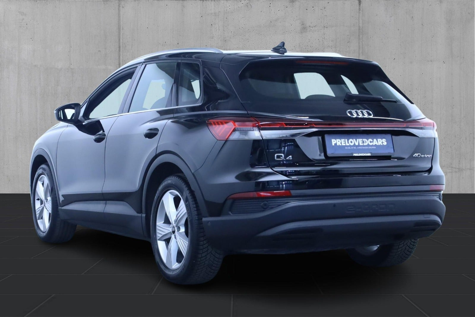 Sort Audi Q4 e-tron fra 2021
