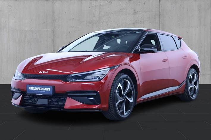 Grå Kia EV6 fra 2023