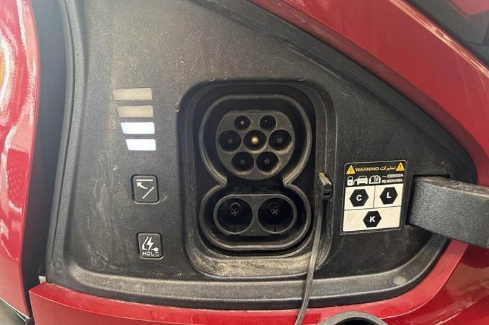 Grå Kia EV6 fra 2023