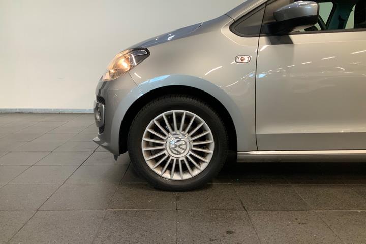 Sølv VW UP! fra 2016
