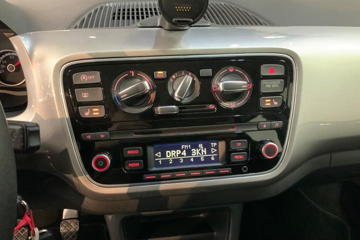 Sølv VW UP! fra 2016