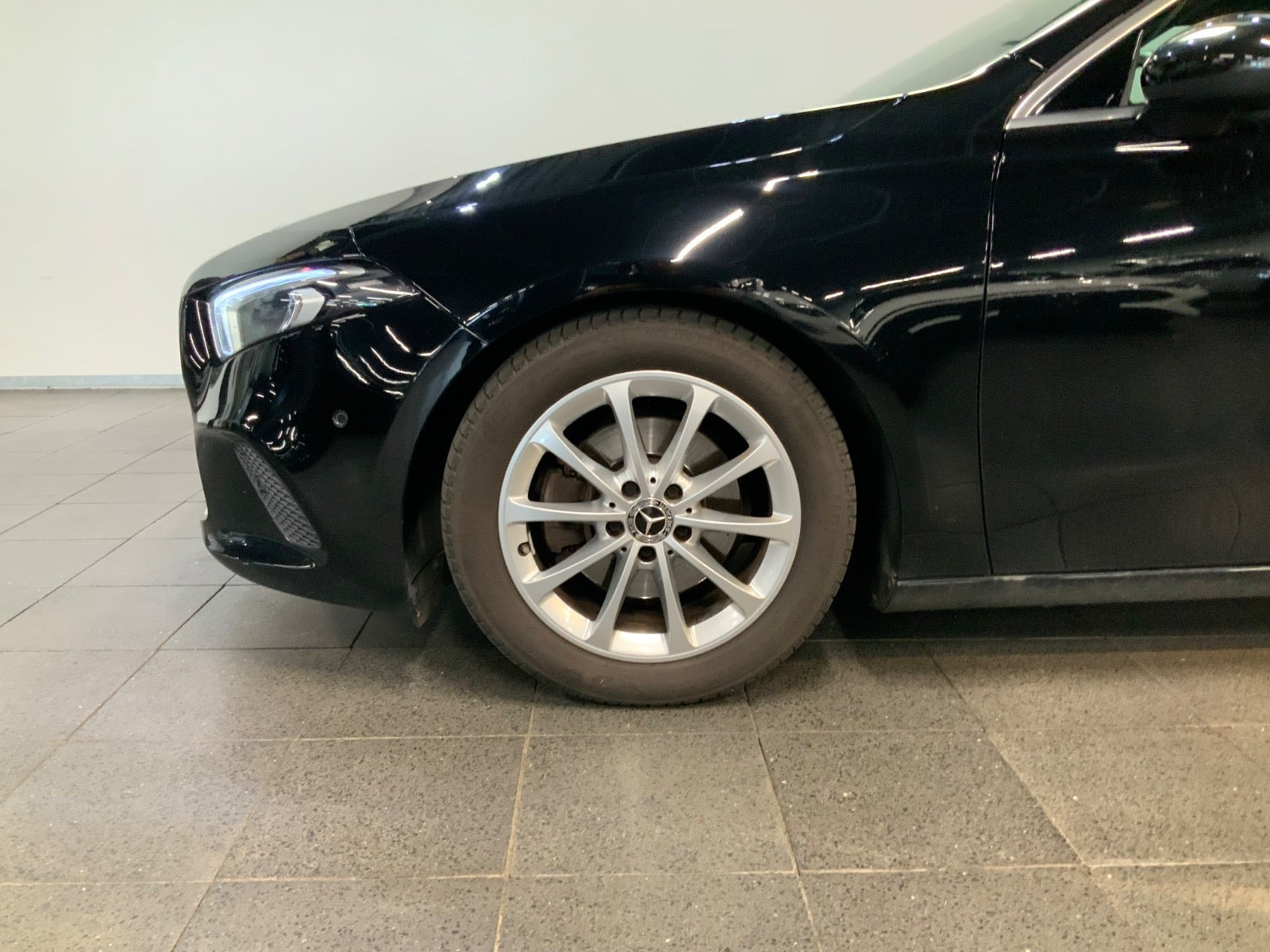 Sort Mercedes A200 fra 2019