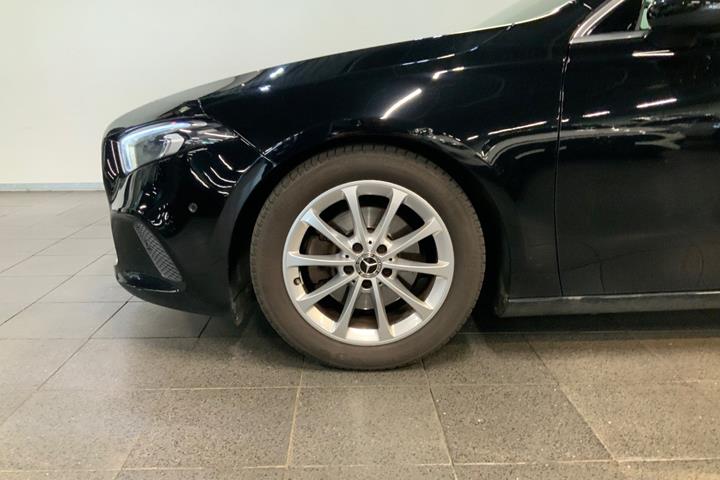 Sort Mercedes A200 fra 2019