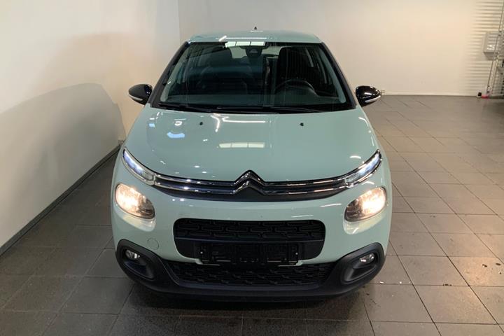 Grøn Citroën C3 fra 2018