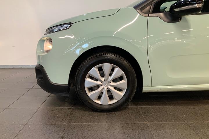 Grøn Citroën C3 fra 2018