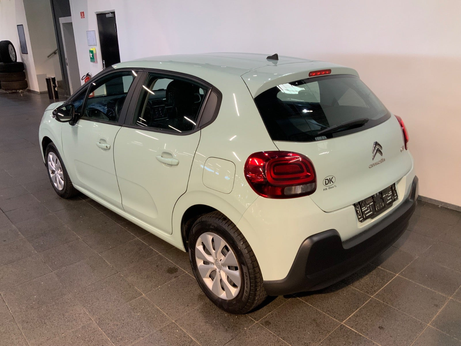 Grøn Citroën C3 fra 2018