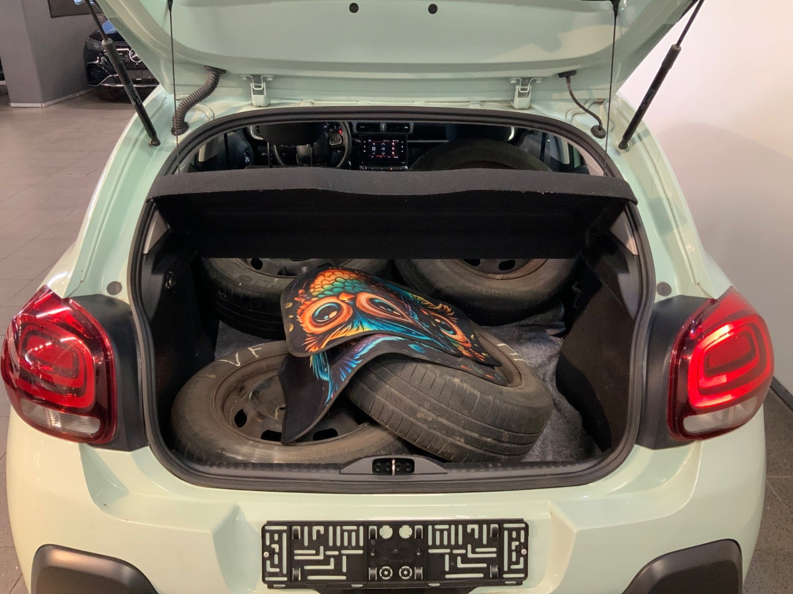 Grøn Citroën C3 fra 2018