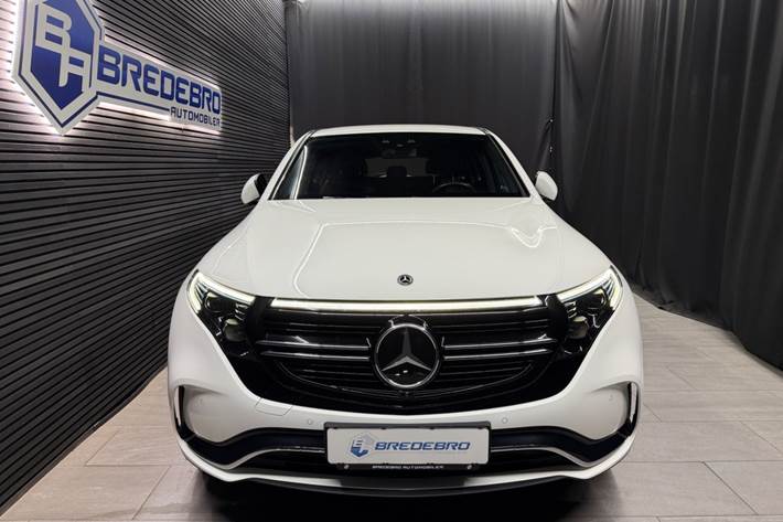 Hvid Mercedes EQC400 fra 2023