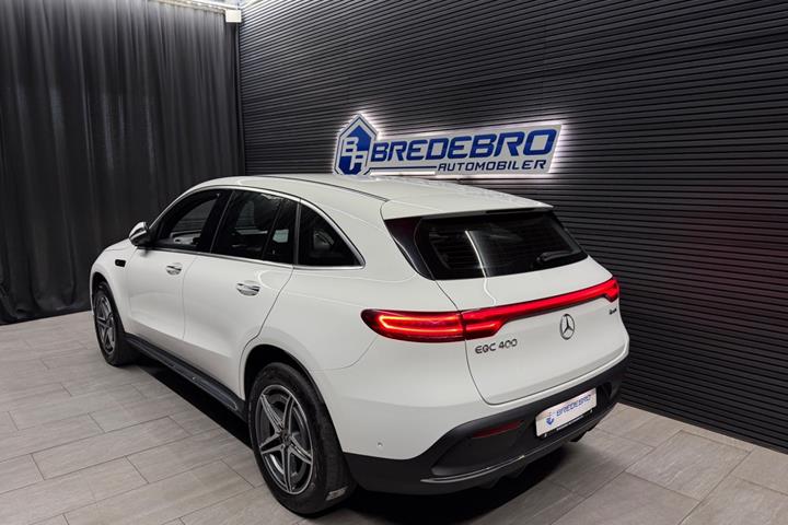 Hvid Mercedes EQC400 fra 2023