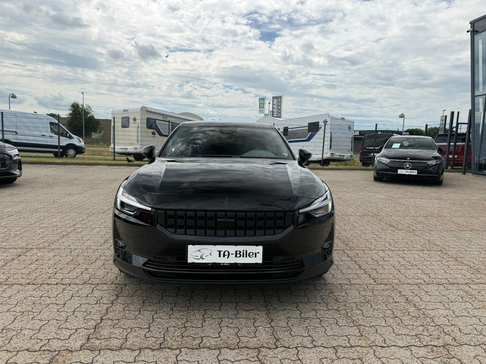 Sort Polestar 2 fra 2021