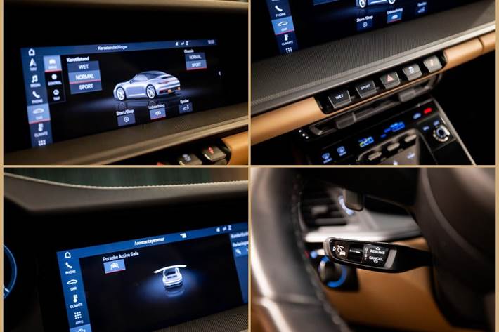 Sort Porsche 911 Carrera 4S fra 2020