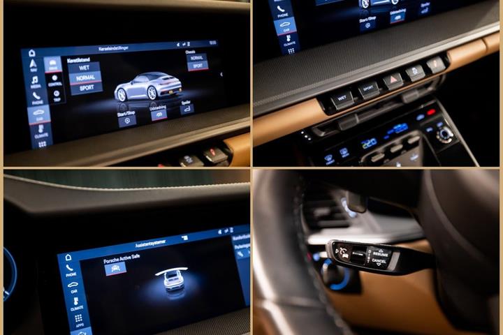 Sort Porsche 911 Carrera 4S fra 2020