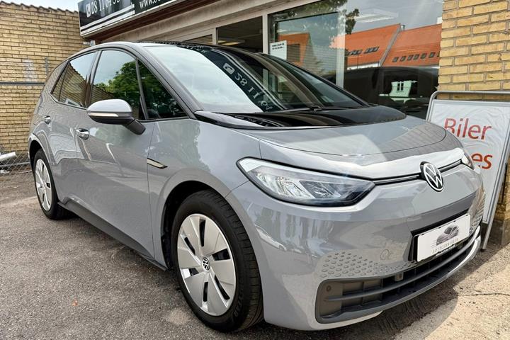 Grå VW ID.3 fra 2021