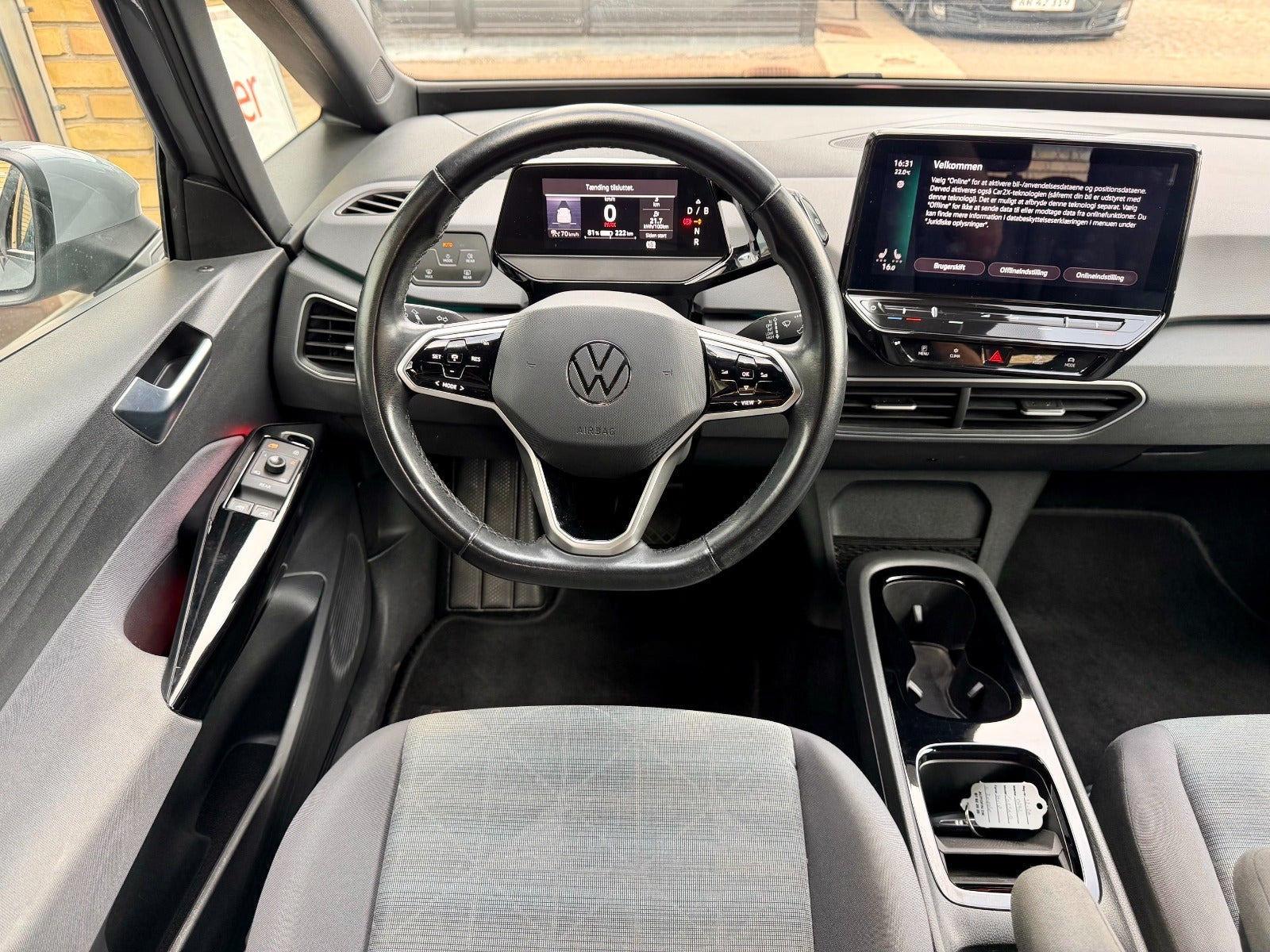 Grå VW ID.3 fra 2021