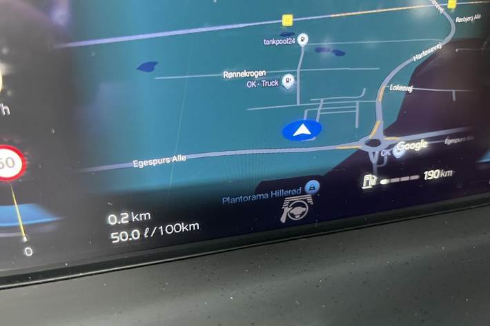 Blå Volvo XC60 fra 2022