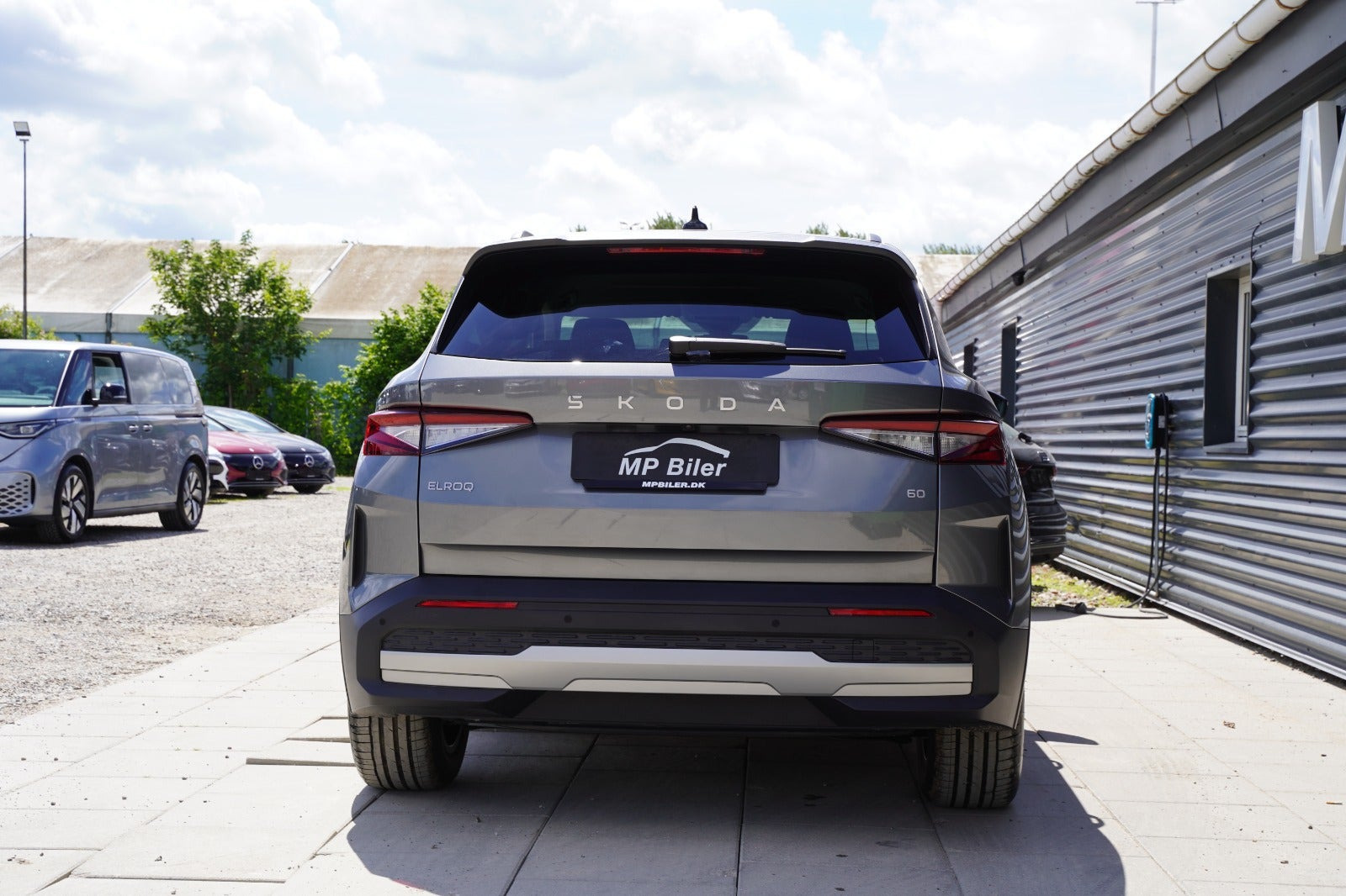 Grå Skoda Elroq fra 2026