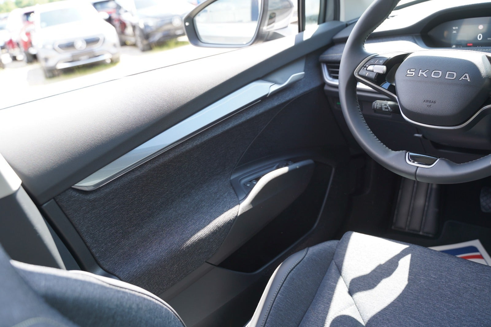 Grå Skoda Elroq fra 2026