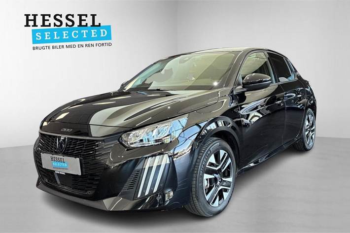 Sort Peugeot e-208 fra 2026