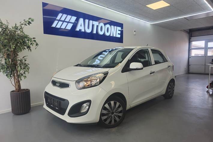 Hvid Kia Picanto fra 2013