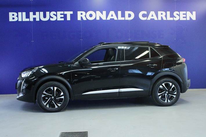 Sort Peugeot e-2008 fra 2023