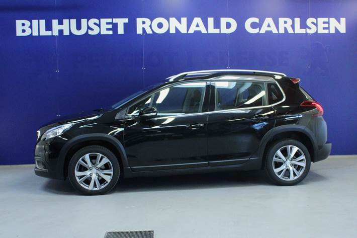 Sort Peugeot 2008 fra 2019
