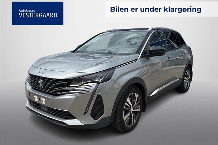 Sølv Peugeot 3008 fra 2021