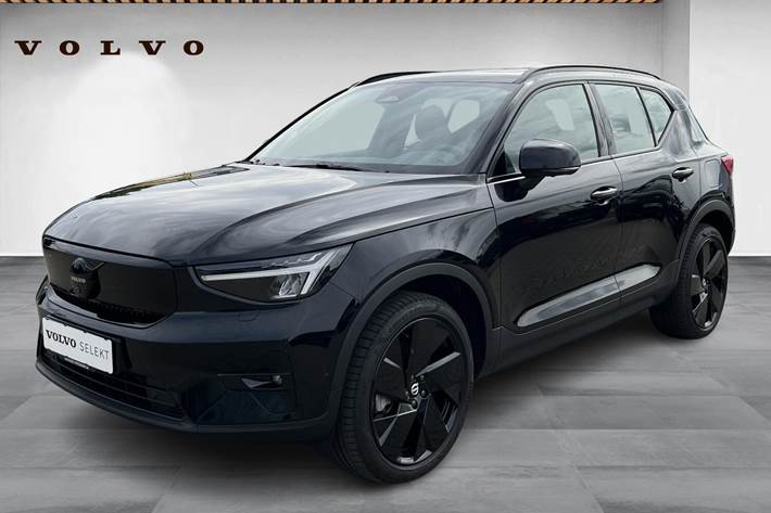 Sort Volvo EX40 fra 2025