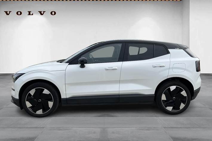 Hvid Volvo EX30 fra 2024
