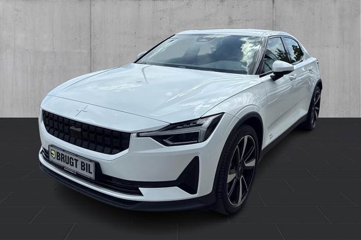Hvid Polestar 2 fra 2023