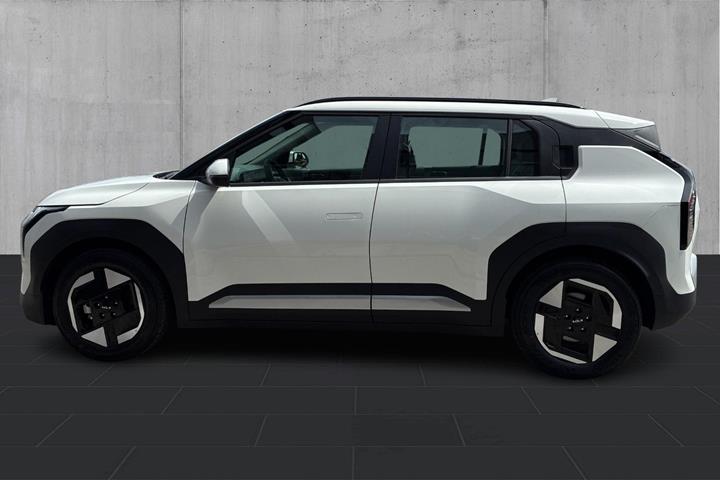 Hvid Kia EV3 fra 2026