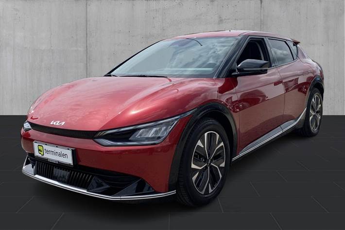 Rød Kia EV6 fra 2023