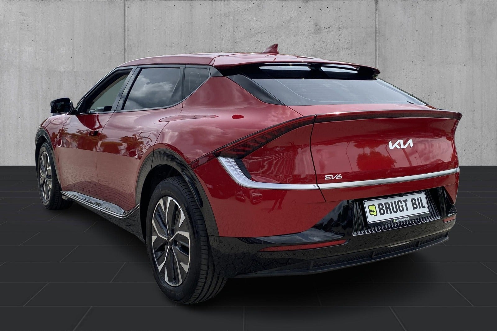 Rød Kia EV6 fra 2023
