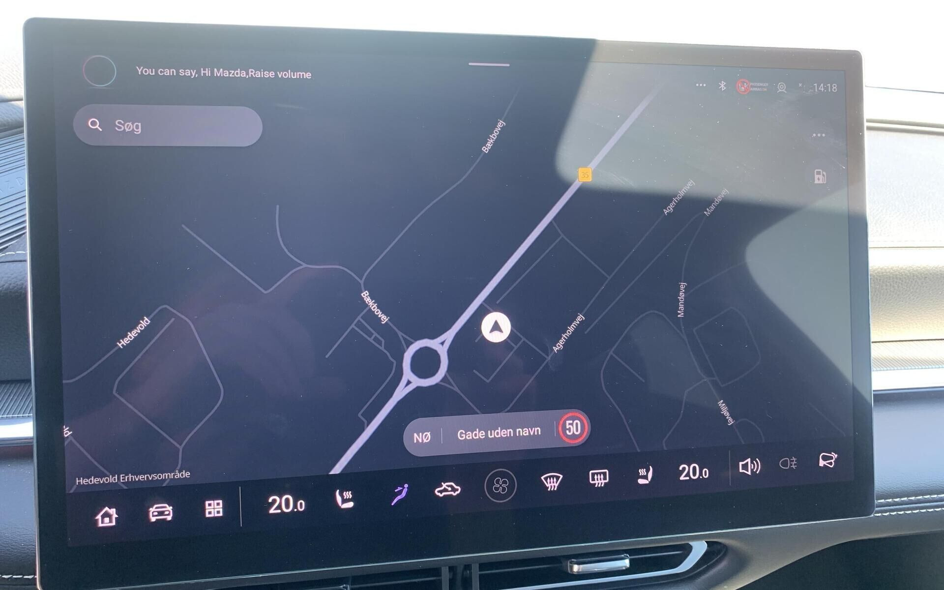 Grå Mazda 6e fra 2025