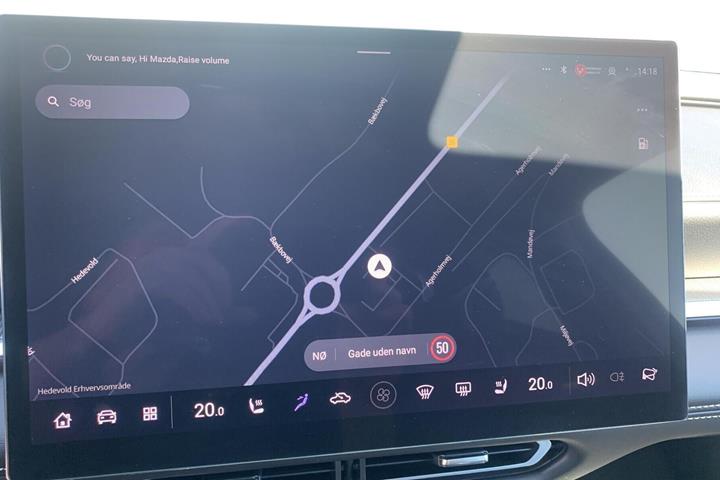 Grå Mazda 6e fra 2025