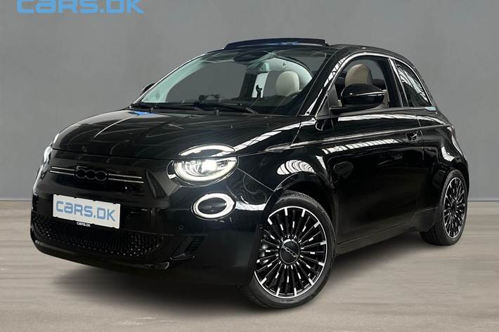 Sort Fiat 500e fra 2023