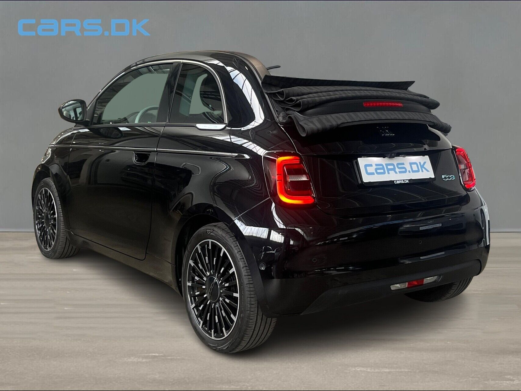 Sort Fiat 500e fra 2023