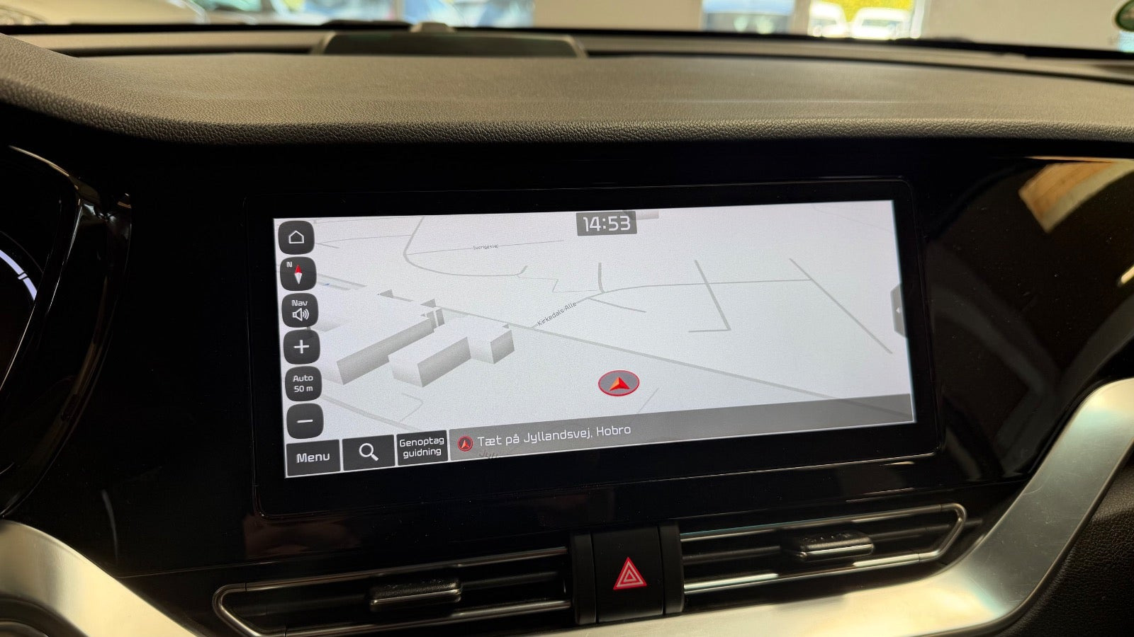Grå Kia e-Niro fra 2021