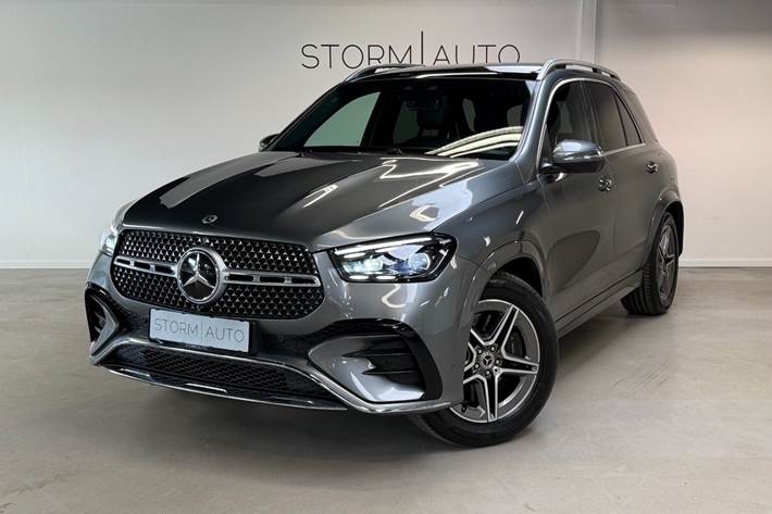 Grå Mercedes GLE350 de fra 2024