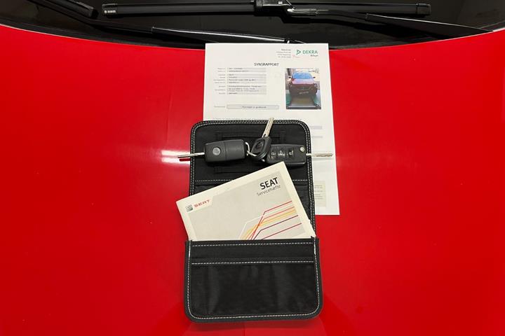 Rød Seat Toledo fra 2015