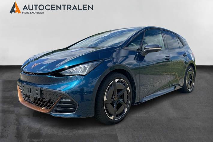 Blå Cupra Born fra 2025