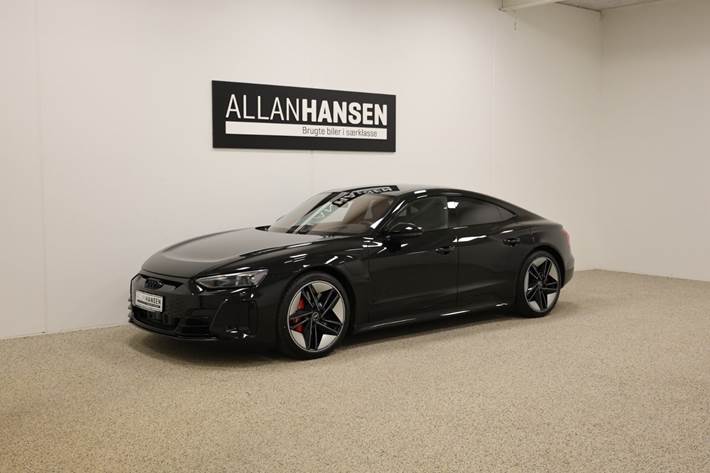 Sort Audi RS e-tron GT fra 2022