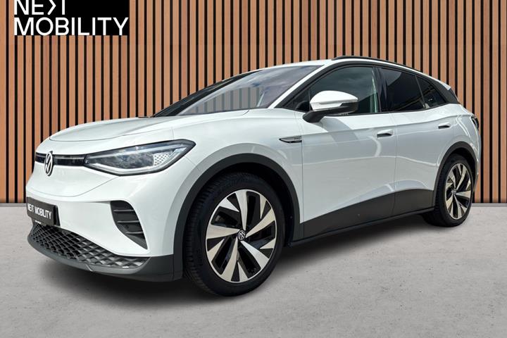 Hvid VW ID.4 fra 2022 set udefra