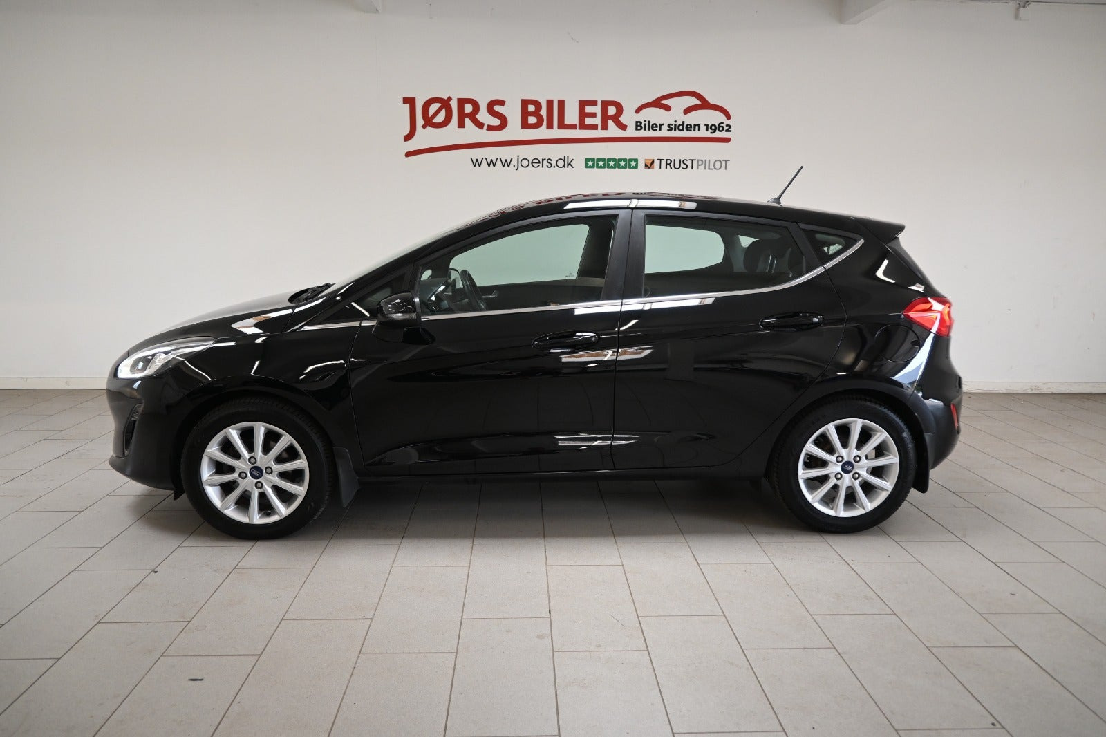 Sort Ford Fiesta fra 2019