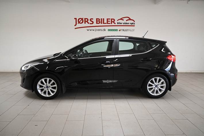 Sort Ford Fiesta fra 2019